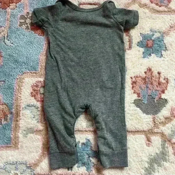 Disney Mickey Mouse black and grey unisex new born romper no flaws. - Picture 2 of 2